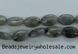 CLB111 15.5 inches 8*12mm oval labradorite gemstone beads wholesale