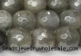 CLB1126 15 inches 8mm faceted round AB-color labradorite beads