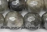 CLB1128 15 inches 12mm faceted round AB-color labradorite beads