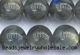 CLB1148 15 inches 8mm round labradorite gemstone beads