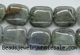 CLB116 15.5 inches 16*16mm square labradorite gemstone beads wholesale