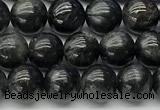 CLB1166 15 inches 6mm round hornblende beads