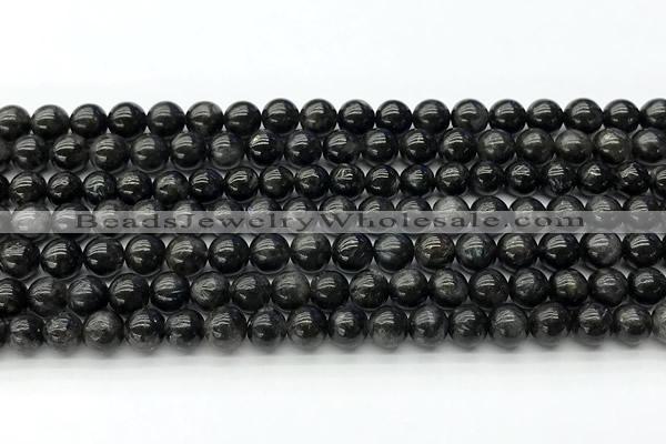 CLB1166 15 inches 6mm round hornblende beads