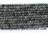 CLB1200 15.5 inches 4mm round black labradorite gemstone beads