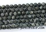 CLB1202 15.5 inches 8mm round black labradorite gemstone beads