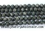 CLB1203 15.5 inches 10mm round black labradorite gemstone beads