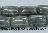 CLB123 15.5 inches 15*20mm rectangle labradorite gemstone beads wholesale