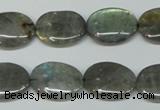 CLB174 15.5 inches 13*18mm oval labradorite gemstone beads