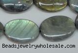 CLB176 15.5 inches 18*25mm oval labradorite gemstone beads