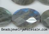 CLB189 15.5 inches 22*30mm faceted oval labradorite beads