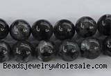 CLB354 15.5 inches 12mm round black labradorite beads wholesale