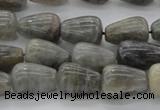 CLB719 15.5 inches 8*12mm teardrop labradorite gemstone beads