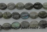 CLB80 15.5 inches 8*10mm oval labradorite beads wholesale