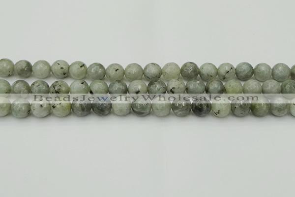 CLB863 15.5 inches 10mm faceted round AB grade labradorite beads