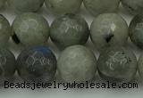 CLB864 15.5 inches 12mm faceted round AB grade labradorite beads