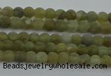 CLB870 15.5 inches 3mm round matte labradorite gemstone beads