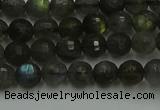 CLB901 15.5 inches 6mm faceted round labradorite gemstone beads