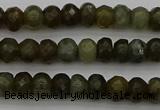 CLB956 15.5 inches 5*8mm faceted rondelle labradorite beads