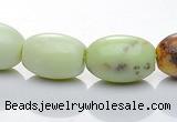 CLE02 16 inch 10*14mm rice lemon turquoise stone beads Wholesale