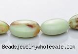 CLE08 10*14mm oval lemon turquoise gemstone beads Wholesale