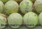 CLE206 15.5 inches 16mm round lemon turquoise beads wholesale