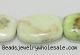 CLE43 15.5 inches 22*30mm rectangle lemon turquoise beads wholesale