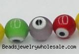 CLG506 16 inches 10mm round lampwork glass beads wholesale