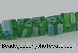 CLG561 16 inches 6*6mm cube lampwork glass beads wholesale