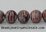 CLG604 16 inches 10mm round lampwork glass beads wholesale