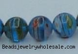 CLG605 16 inches 10mm round lampwork glass beads wholesale