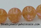CLG608 16 inches 12mm round lampwork glass beads wholesale