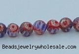 CLG628 10PCS 16 inches 6mm round lampwork glass beads wholesale