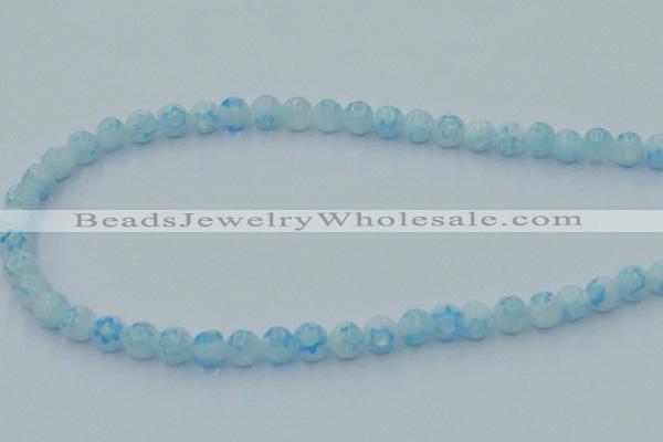 CLG629 10PCS 16 inches 6mm round lampwork glass beads wholesale