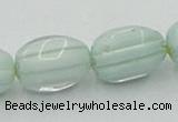 CLG637 5PCS 16 inches 10*14mm oval lampwork glass beads wholesale