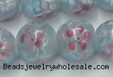 CLG759 15 inches 12mm round lampwork glass beads wholesale