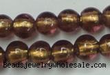 CLG835 15.5 inches 8mm round lampwork glass beads wholesale