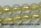 CLG836 15.5 inches 8mm round lampwork glass beads wholesale