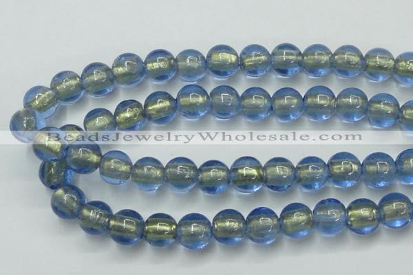 CLG843 15.5 inches 12mm round lampwork glass beads wholesale