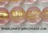 CLG845 15.5 inches 14mm round lampwork glass beads wholesale