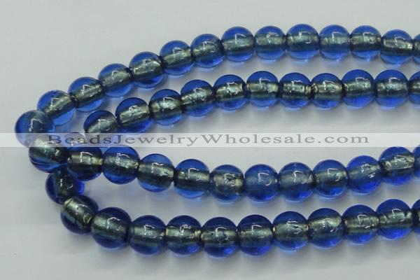 CLG846 15.5 inches 14mm round lampwork glass beads wholesale