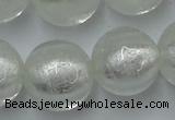 CLG848 15.5 inches 18mm round lampwork glass beads wholesale