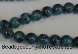 CLJ223 15.5 inches 8mm round dyed sesame jasper beads wholesale