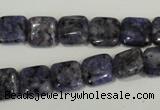 CLJ263 15.5 inches 10*10mm square dyed sesame jasper beads wholesale