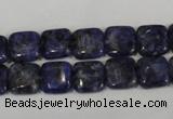 CLJ264 15.5 inches 10*10mm square dyed sesame jasper beads wholesale