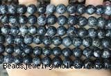 CLJ523 15.5 inches 4mm,6mm,8mm,10mm & 12mm round sesame jasper beads