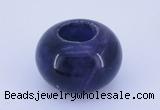 CLO03 19*30mm rondelle loose amethyst gemstone beads wholesale