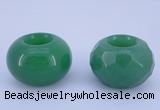 CLO22 19*30mm rondelle loose green aventurine gemstone beads wholesale