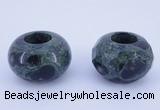 CLO24 19*30mm rondelle loose kambaba jasper gemstone beads wholesale