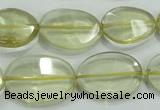 CLQ103 15*20mm - 20*28mm nuggets natural lemon quartz beads