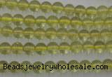 CLQ151 15.5 inches 6mm round natural lemon quartz beads wholesale